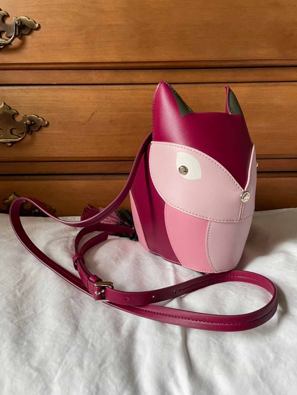 NWOT | kate spade “Out of the Woods” Nadia Novelty Fox Crossbody Bag